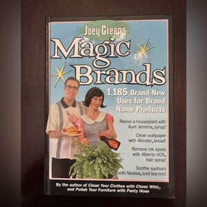 Joey Green's Magic Brands Book. Hardback
